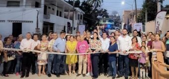 Gobierno de Mónica Villarreal responde a la petición de más de 50 años con pavimentación en la colonia México