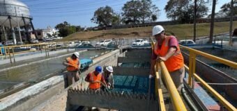 Realiza COMAPA Sur mantenimiento al sistema de sedimentadores en la Planta Potabilizadora Altavista