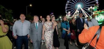 naugura Mónica Villarreal las Fiestas de Abril Tampico 2026