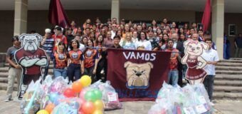 Entrega UAT juguetes a niñas y niños con la jornada “Alegrando Corazones”