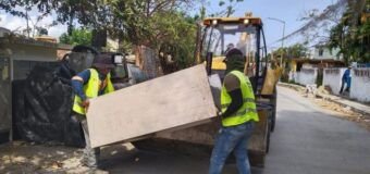 Refuerza Ayuntamiento de Tampico acciones de limpieza durante periodo vacacional