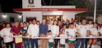 Inaugura Mónica Villarreal primera Unidad de Cuidados y rehabilitación total de la Plaza Centenario en Tampico