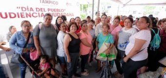 Reafirma Mónica Villarreal compromiso ciudadano con jornada “Aquí Contigo”