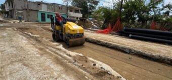 Avanza obra de reposición de colector sanitario en el norte de Tampico