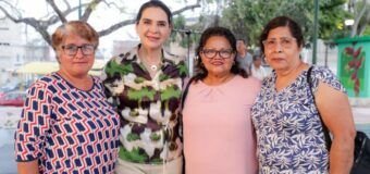 Devela Mónica Villarreal escultura de Sor Juana Inés de la Cruz e inaugura Espacio de Creadoras Tampiqueñas