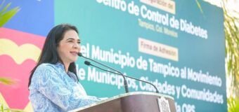 Reafirma Mónica Villarreal compromiso con la salud y bienestar de las familias tampiqueñas