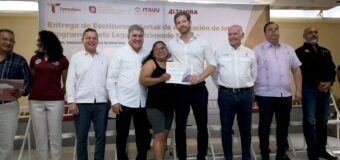 Transforman años de espera en certeza legal para familias de Altamira