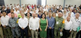 Encabeza Mónica Villarreal Sesión Ordinaria del Consejo Municipal de Protección Civil