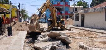 Importante avance registra la atención de socavones en Tampico