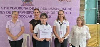 Clausura Presidenta del DIF Tampico Ciclo 2025-2026 de la Red de Impulsores de la Transformación