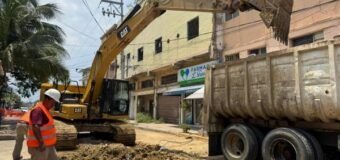 Avanza COMAPA SUR en la reposición de importante colector sanitario en Ciudad Madero