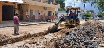 COMAPA Sur realiza reposición de línea general de drenaje en la colonia Obrera
