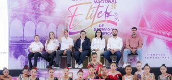 Inaugura Mónica Villarreal Campeonato Nacional Elite de Gimnasia Rítmica 2026