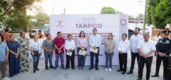 Después de más de 50 años, vecinos de la colonia Arenal reciben obra de pavimentación