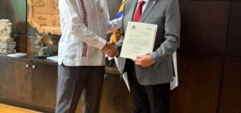 Designa gobernador Américo Villarreal a Ricardo Guerrero como nuevo secretario de Salud