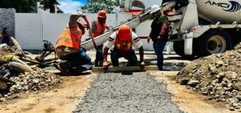 Continúa COMAPA SUR con la reposición de pavimentos en vialidades intervenidas