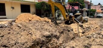 Avanza COMAPA Sur en la rehabilitación de infraestructura hidrosanitaria en la colonia Tolteca