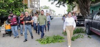 Consolida Mónica Villarreal estrategia de limpieza y prevención con 284 jornadas en las colonias
