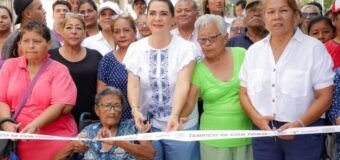Gobierno de Mónica Villarreal responde a demanda de más de 45 años en la colonia Niños Héroes