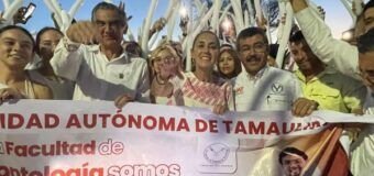 Da la UAT cálida bienvenida a la presidenta Claudia Sheinbaum en