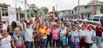 En una doble jornada, Erasmo González Robledo, arranca obras por más de 30 millones de pesos.