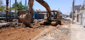 Avanza rehabilitación de hundimientos en la colonia Guadalupe Victoria
