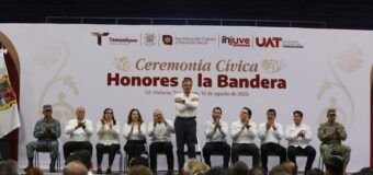 -El gobernador de Tamaulipas puso en marcha el Mes de la Juventud y presentó la app Pasaporte Joven