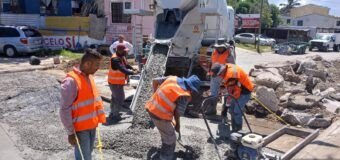 VAcheando fortalece la atención a vialidades en distintos sectores de Tampico