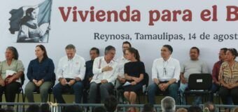Inicia Claudia Sheinbaum gira por Tamaulipas con entrega de viviendas en Reynosa