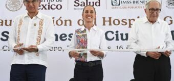 Inaugura Claudia Sheinbaum Hospital General de Ciudad Madero; brindará atención médica para 538 mil personas