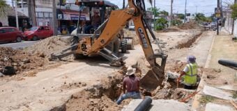 Mantienen acciones coordinadas para atender socavones en la zona sur
