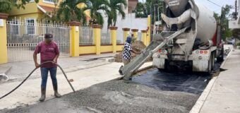 COMAPA Sur avanza con reposición de pavimentos en calles intervenidas
