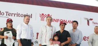 Tamaulipas, tercer estado con mayor avance en Programa de Vivienda para el Bienestar