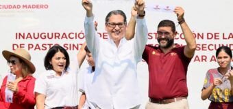 ERASMO ENTREGA OBRAS POR CASI 14 MDP EN UN DÍA