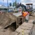 COMAPA SUR avanza en la rehabilitación de la red sanitaria en importante sector