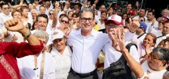 Erasmo González refrenda unidad con Claudia Sheinbaum durante su visita a Tamaulipas