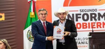 Anuncia Américo rehabilitación de carretera ejidal en Padilla