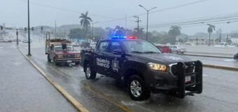 Responde Mónica Villarreal con operativo coordinado ante lluvias en Tampico