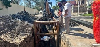 Avanza rehabilitación de drenaje sanitario en sector de Ciudad Madero por parte de COMAPA SUR