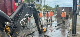 COMAPA SUR rehabilita infraestructura de drenaje en vialidad de Ciudad Madero
